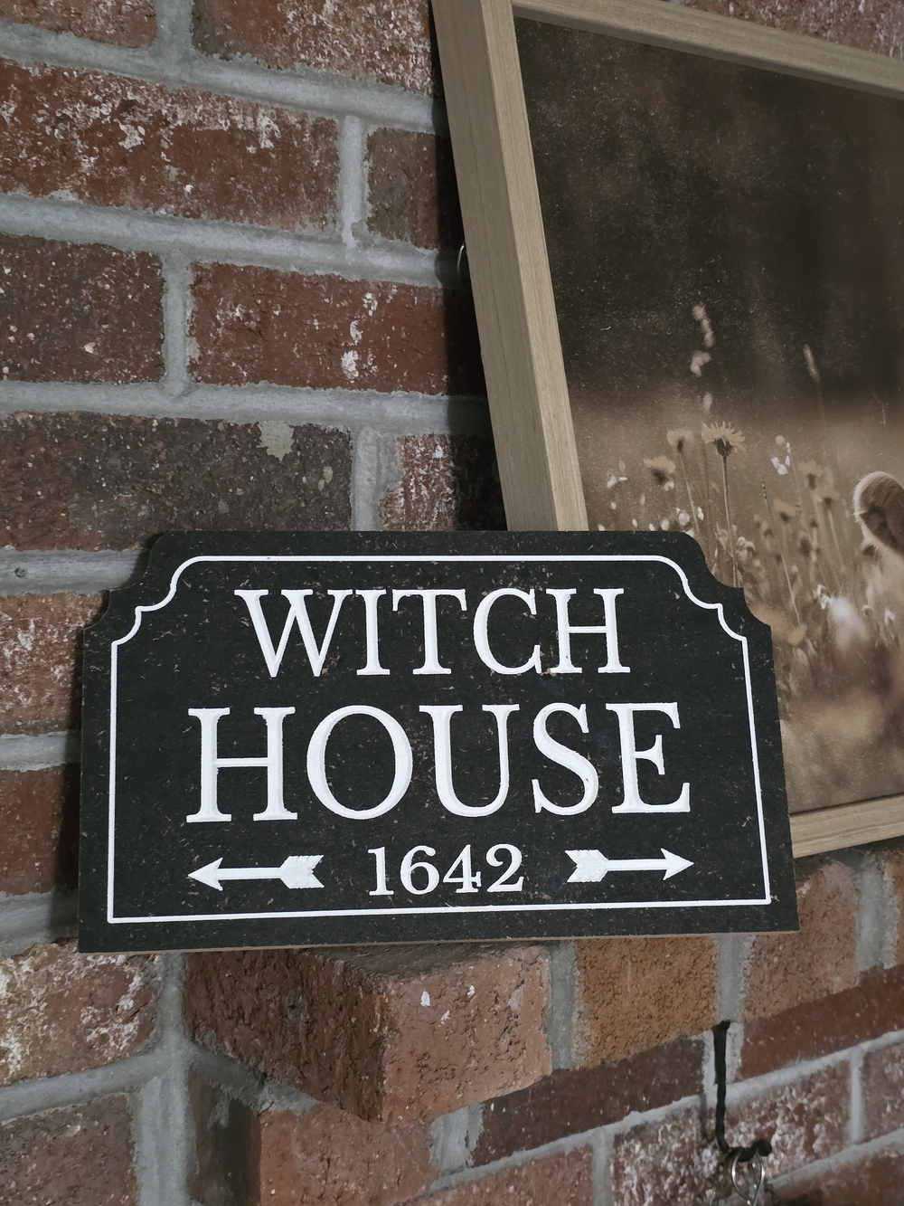 Witch House 1692 Salem Mass Sign Handmade